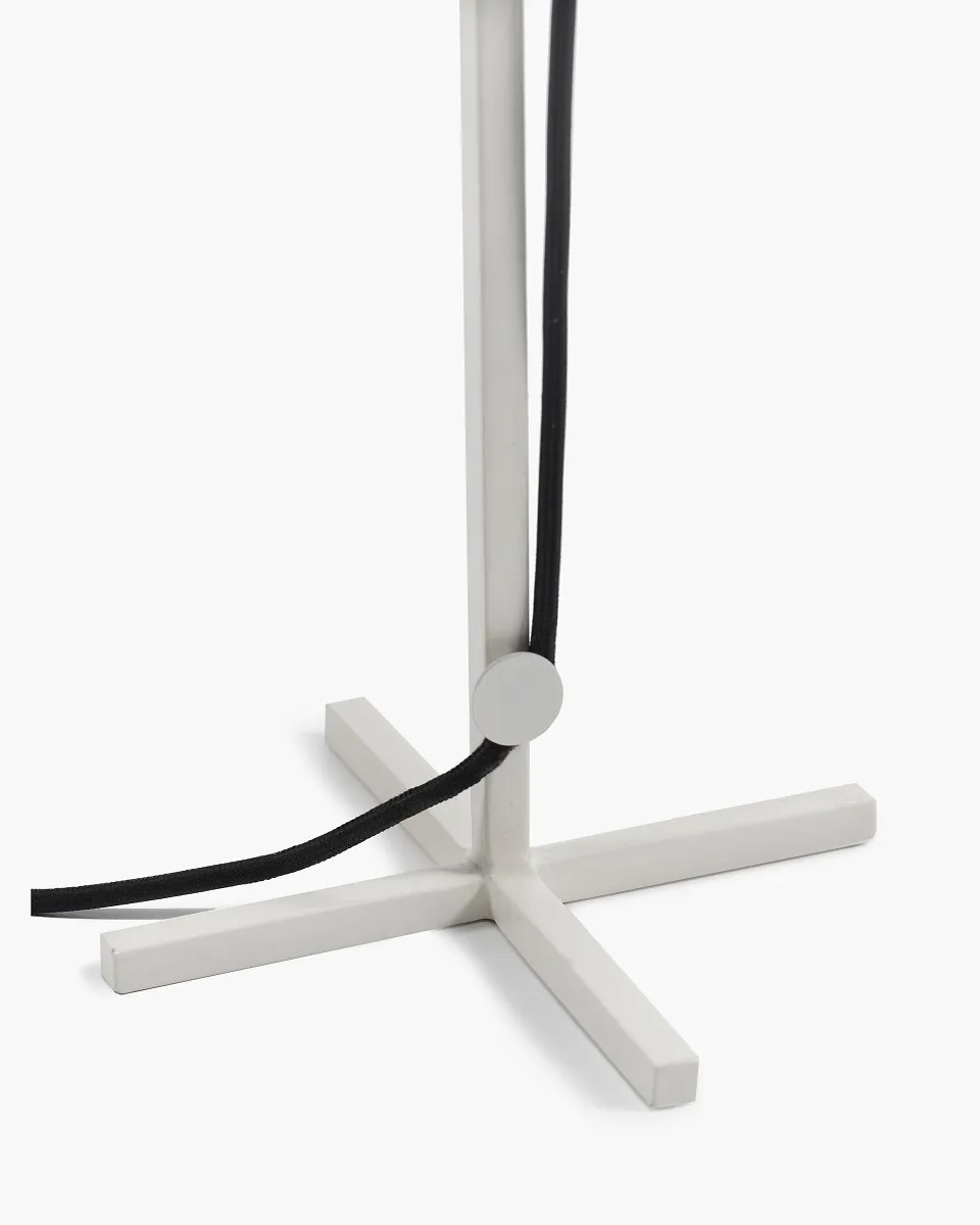 Standing Lamp 02 Cream Lello L 21 W 21 H 90 CM by Antonino Sciortino